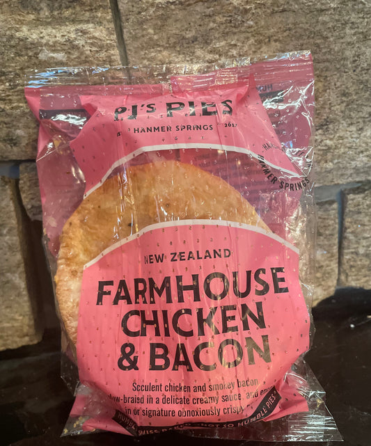 Farmhouse Chicken & Bacon Pie
