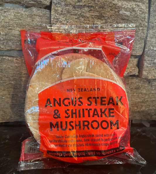 Angus Steak & Shitake Mushroom Pie